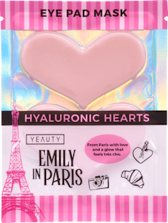 Emily in Paris maska za područje oko očiju - Hyaluronic Hearts Yeauty