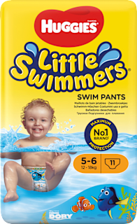 Pieluchomajtki do pływania rozmiar 5-6 (12-18 kg) Huggies Little Swimmers