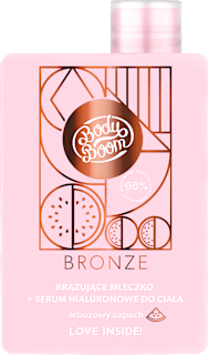 bronzující tělové mléko s hyaluronovým sérem 2 v 1 Body Boom