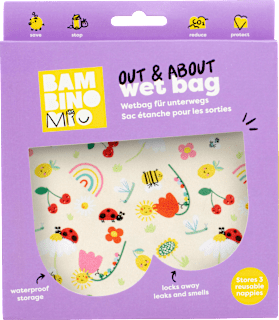 Nasstasche creme, Motiv Sommer Bambino Mio