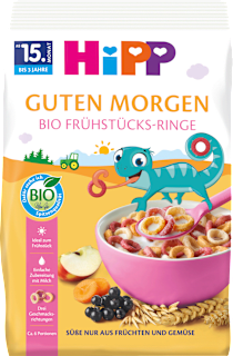 Kindermüsli Frühstücks-Ringe, ab 2 Jahren HiPP