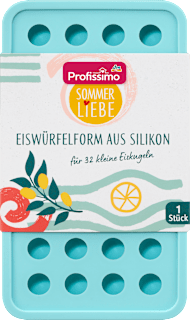 Eiswürfelform Kugeln aus Silikon Sommerliebe Profissimo