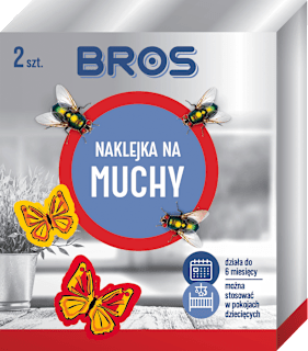 Naklejka na muchy BROS