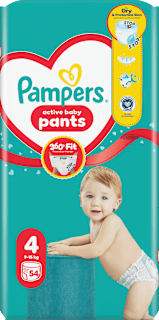 Bugyipelenka Jumbo pack 9-15 kg Pampers active baby