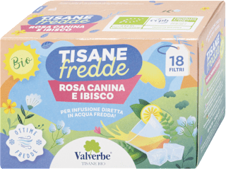Tisana fredda bio ROSA CANINA E IBISCO Valverbe