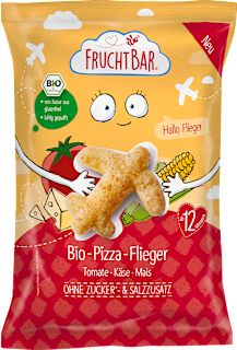 bio kukuřičné křupky s příchutí pizza FruchtBar