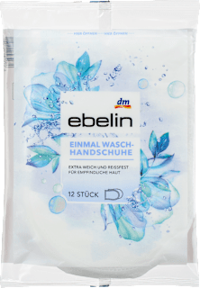 Waschhandschuhe Einmal ebelin