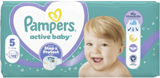 Jednokratne pelene, vel. 5 (11-16 kg), Pampers