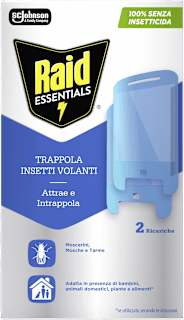 Punjenje za svjetleću zamku za insekte, refill Raid