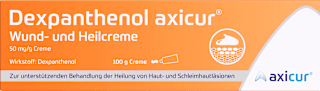 Dexpanthenol axicur, Wund- und Heilcreme, 50 mg/g Creme Dexpanthenol axicur