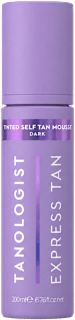 Tinted Self Tan Mousse EXPRESS TAN mus za samopotamljivanje - DARK TANOLOGIST