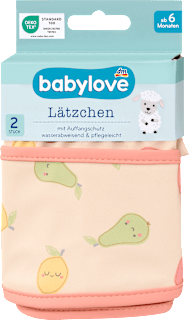 Lätzchen apricot Obst babylove