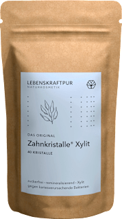 Zahnkristalle Vitanur Xylit LEBENSKRAFTPUR