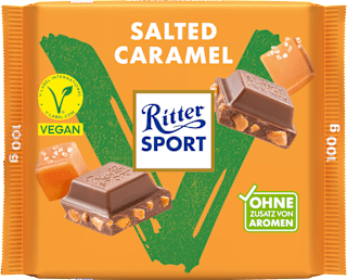 Čokolada s slano karamelo Ritter SPORT