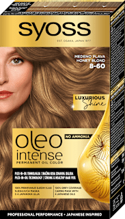 Barva za lase 8-60 Med Blond syoss Oleo Intense