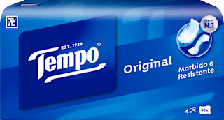 Original box fazzoletti 4 veli assort. Tempo