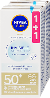 Fényvédő fluid FF50+, duopack NIVEA SUN