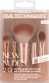 Set čopičev New Nudes 2.0 On-The-Glow Mini REAL TECHNIQUES