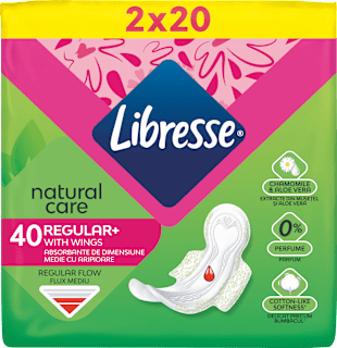 Damski vložki Natural Care z aloe vero in kamilico Libresse