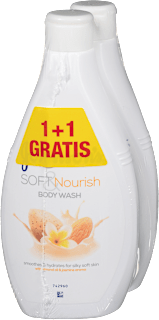 Gel za tuširanje Soft & Nourish, 2 × 400 ml Johnson's