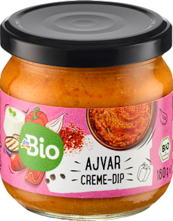 Pastă de legume Ajvar – sos cremos dmBio