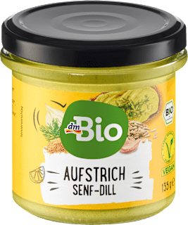 Brotaufstrich Senf-Dill dmBio