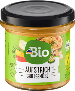 Brotaufstrich Grillgemüse dmBio