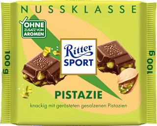 Schokolade Pistazie Ritter SPORT