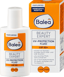 BEAUTY EXPERT fluid za zaščito pred UV-žarki, ZF 50+ (zelo visoka zaščita) Balea
