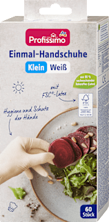 Einmal-Handschuhe Latex weiß Klein Profissimo