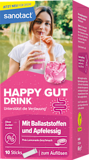 Happy Gut Drink Sticks 10 St sanotact