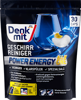 Geschirrspülmittel-Caps Power Energy Denkmit