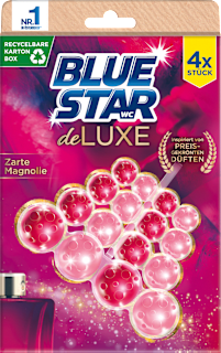 WC-Stein Deluxe Zarte Magnolie BLUE STAR
