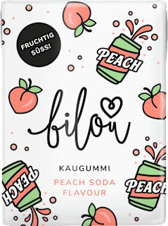 Kaugummi Soda Peach bilou