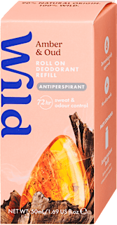 Deo roll-on utántöltő, borostyán-oud illattal Wild