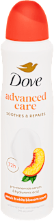 Deo spray Advanced Care Go Fresh Peach & White Blossom Dove