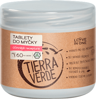 tablety do myčky nádobí TIERRA VERDE