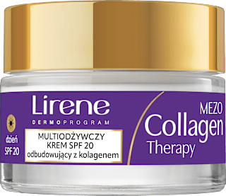 Multiodżywczy krem SPF 20 odbudowujący z kolagenem 70+, na dzień Lirene