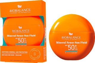  Fluid pentru protecție solară cu SPF 50 MINERAL SENSE BIOBALANCE