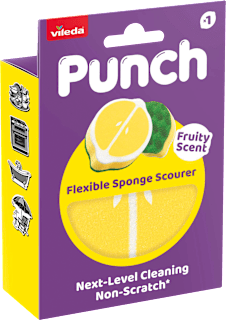 Čistiaca hubka Punch - citrón Punch