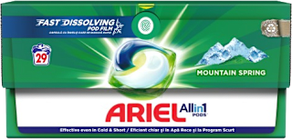 Detergent de rufe capsule AIO  ARIEL
