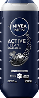 Gel doccia ACTIVE CLEAN 5in1 NIVEA MEN
