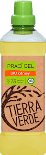Prací gél Bio citrusy TIERRA VERDE