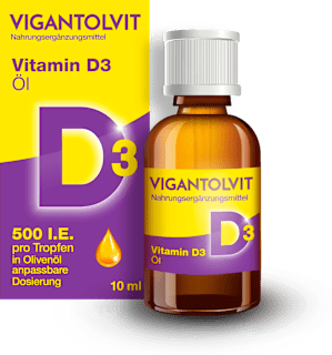 VIGANTOLVIT 500 I.E. Tropfen Vitamin D3 Öl VIGANTOLVIT