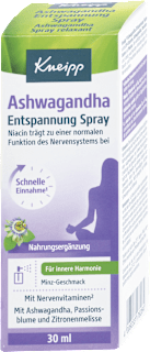 Relaxačný sprej Ashwagandha  Kneipp