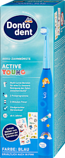 Young ACTIVE električna četkica za zube - plava Dontodent