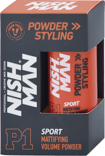 Stylingový púder na vlasy P1 Sport Mattifying Volume  NISH MAN