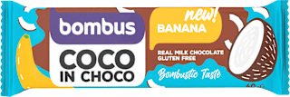 tyčinka Coco in Choco s příchutí banán bombus