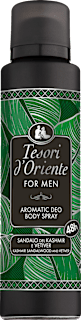 Deodorante spray aromatico SANDALO DEL KASHMIR E VETIVER Tesori d'Oriente