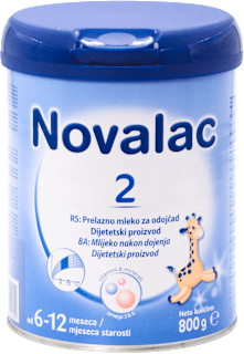 2 prelazno mleko za odojčad - dijetetski proizvod, od 6-12 meseci, 800 g